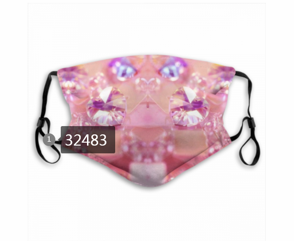 2020 #34 Dust mask with filter->nfl dust mask->Sports Accessory